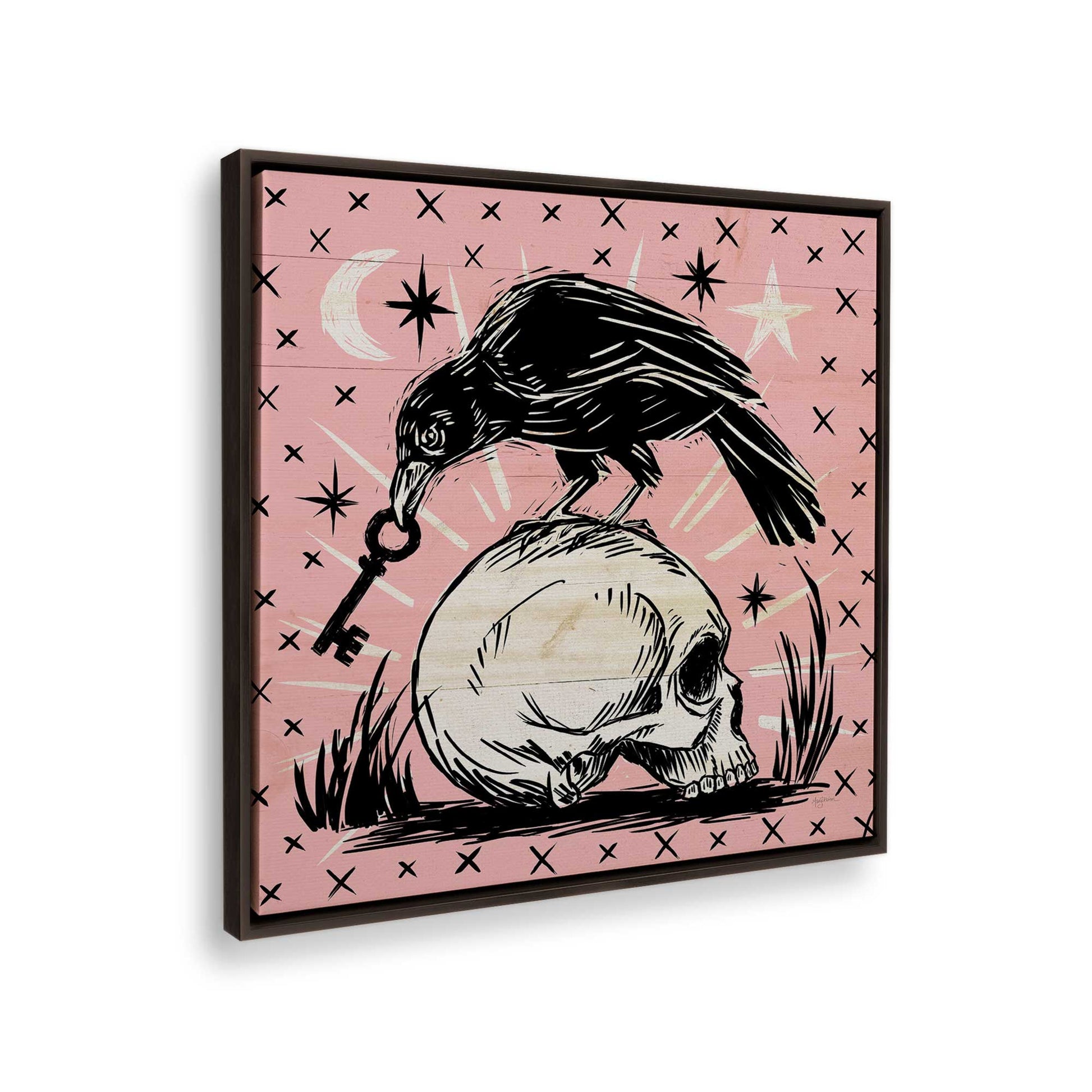 [Color:Espresso], Picture of the corner of the art