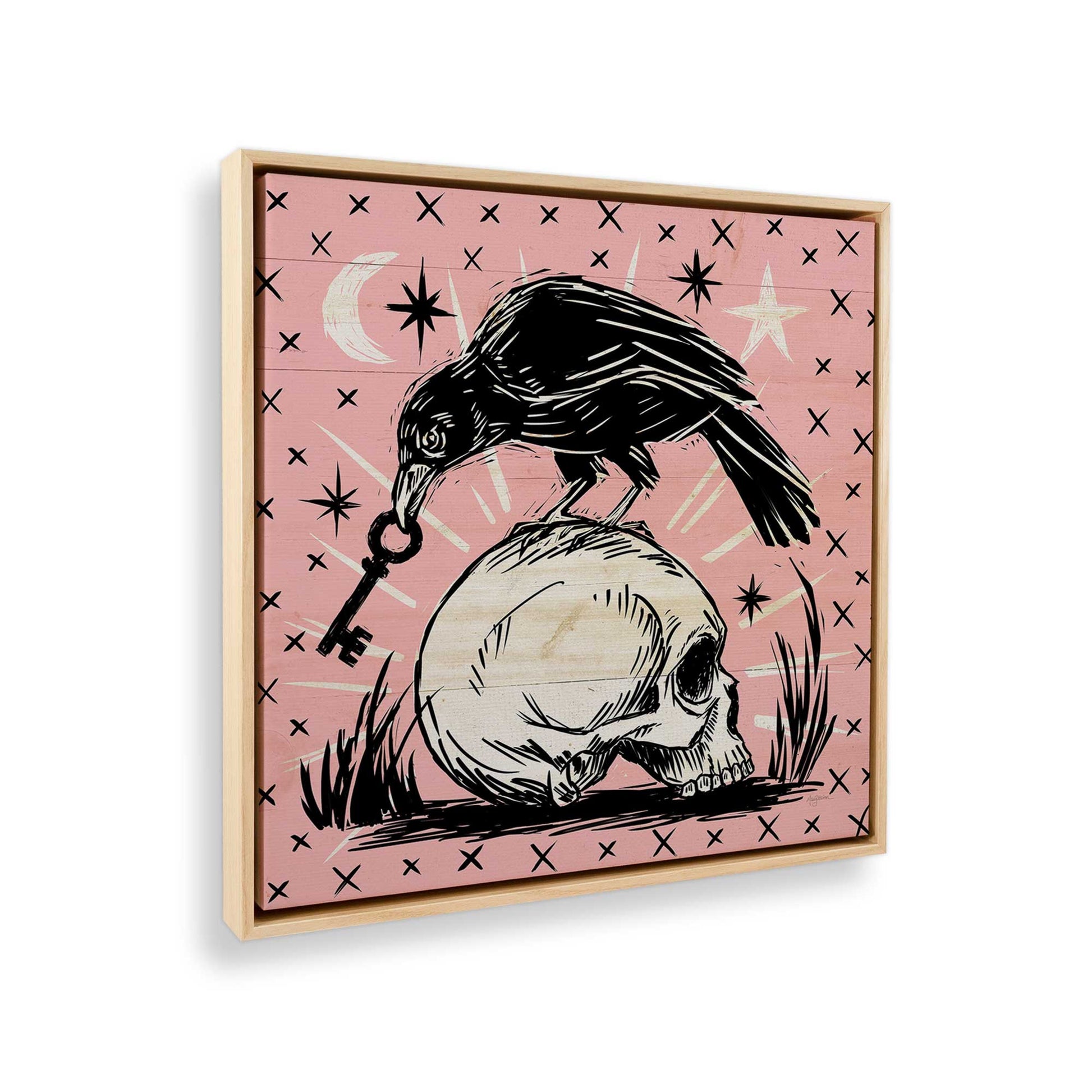 [Color:American Maple], Picture of the corner of the art