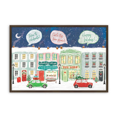 [Color:Brown], Picture of art in a Brown frame