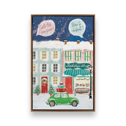 [Color:Walnut], Picture of art in a Walnut frame