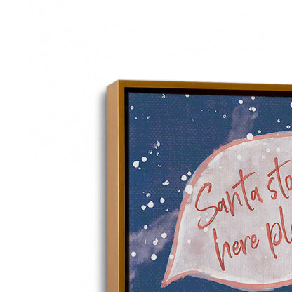 [Color:Polished Gold], Picture of art in a Polished Gold frame at an angle