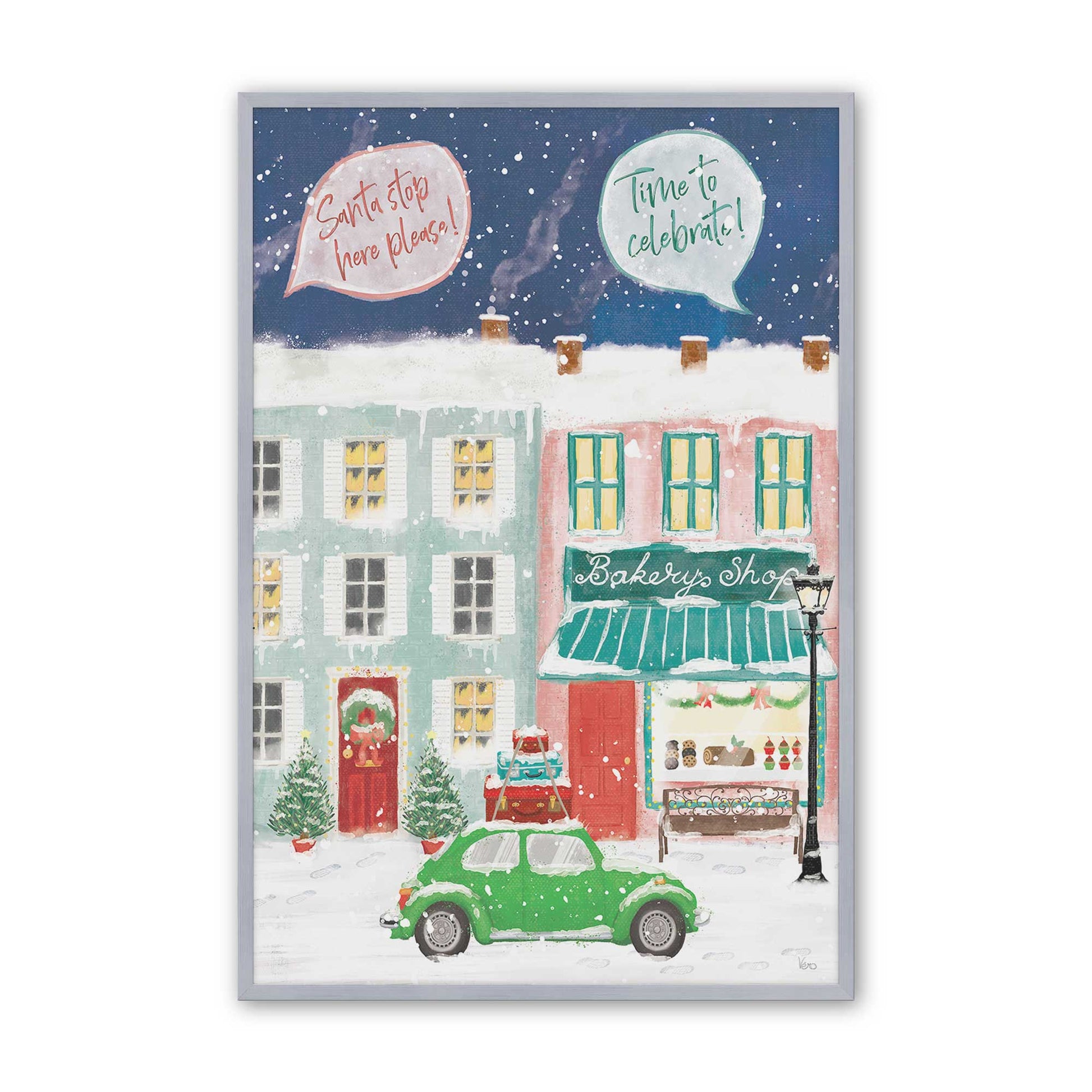 [Color:Polished Chrome], Picture of art in a Polished Chrome frame