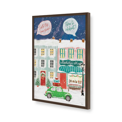 [Color:Belvinder Brown], Picture of art in a Belvinder Brown frame of the corner