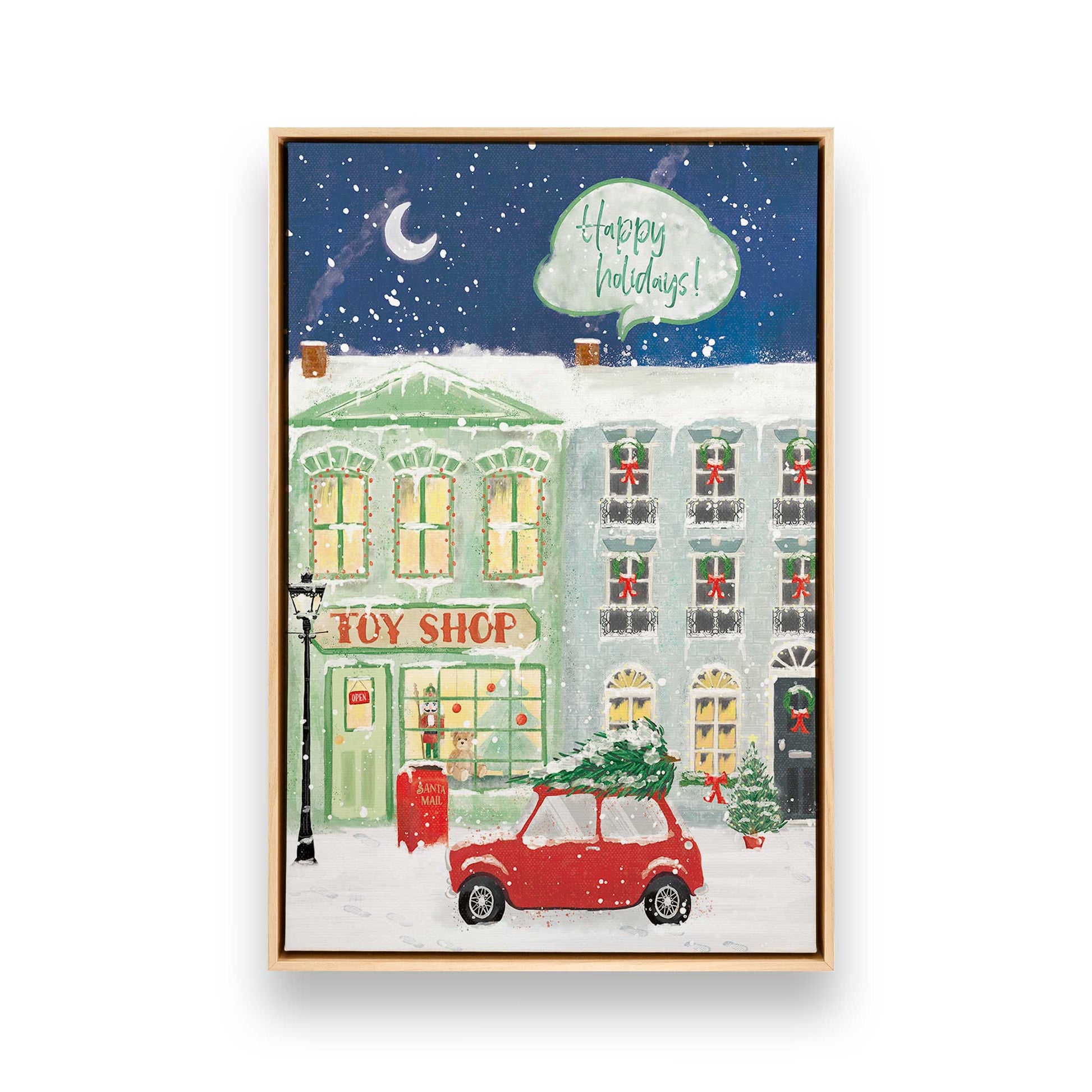 [Color:American Maple], Picture of art in a American Maple frame