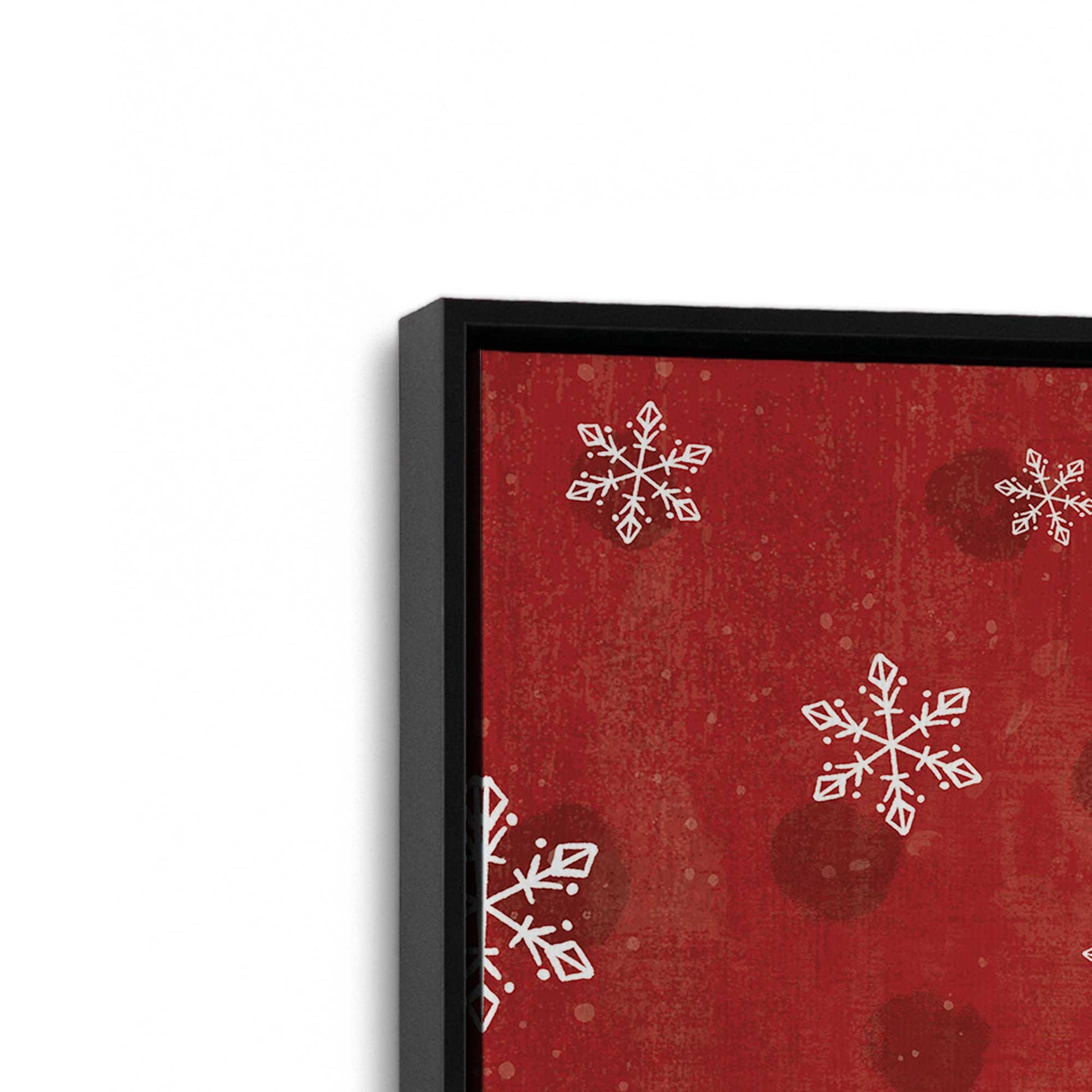 [Color:Satin Black], Picture of art in a Satin Black frame at an angle