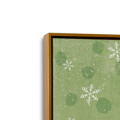 [Color:Polished Gold], Picture of art in a Polished Gold frame at an angle