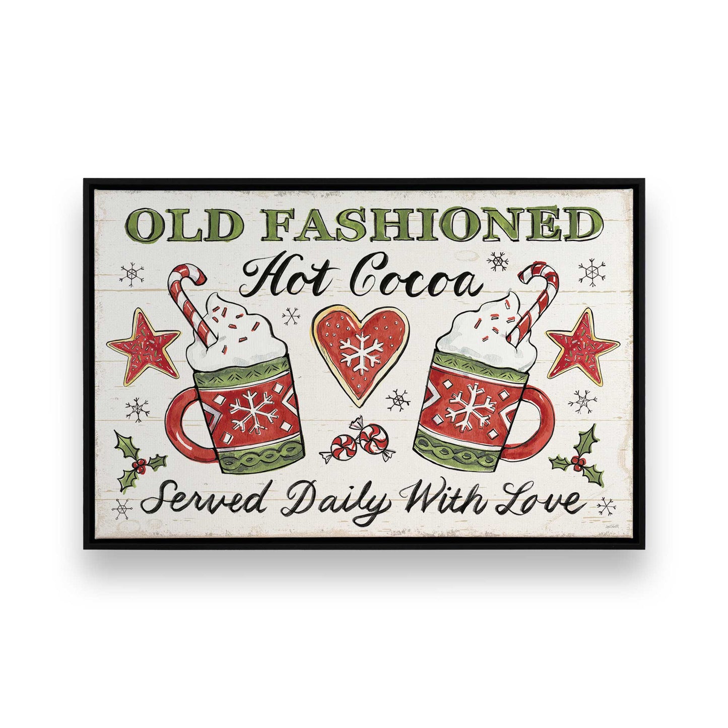 [Color:Satin Black], Picture of art in a Satin Black frame