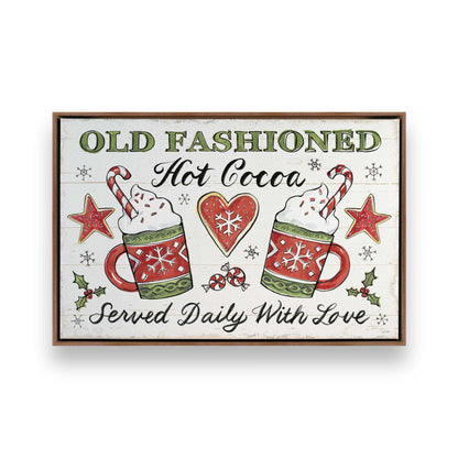 [Color:Walnut], Picture of art in a Walnut frame