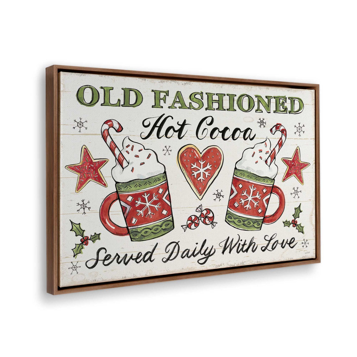 [Color:Walnut], Picture of the corner of the art