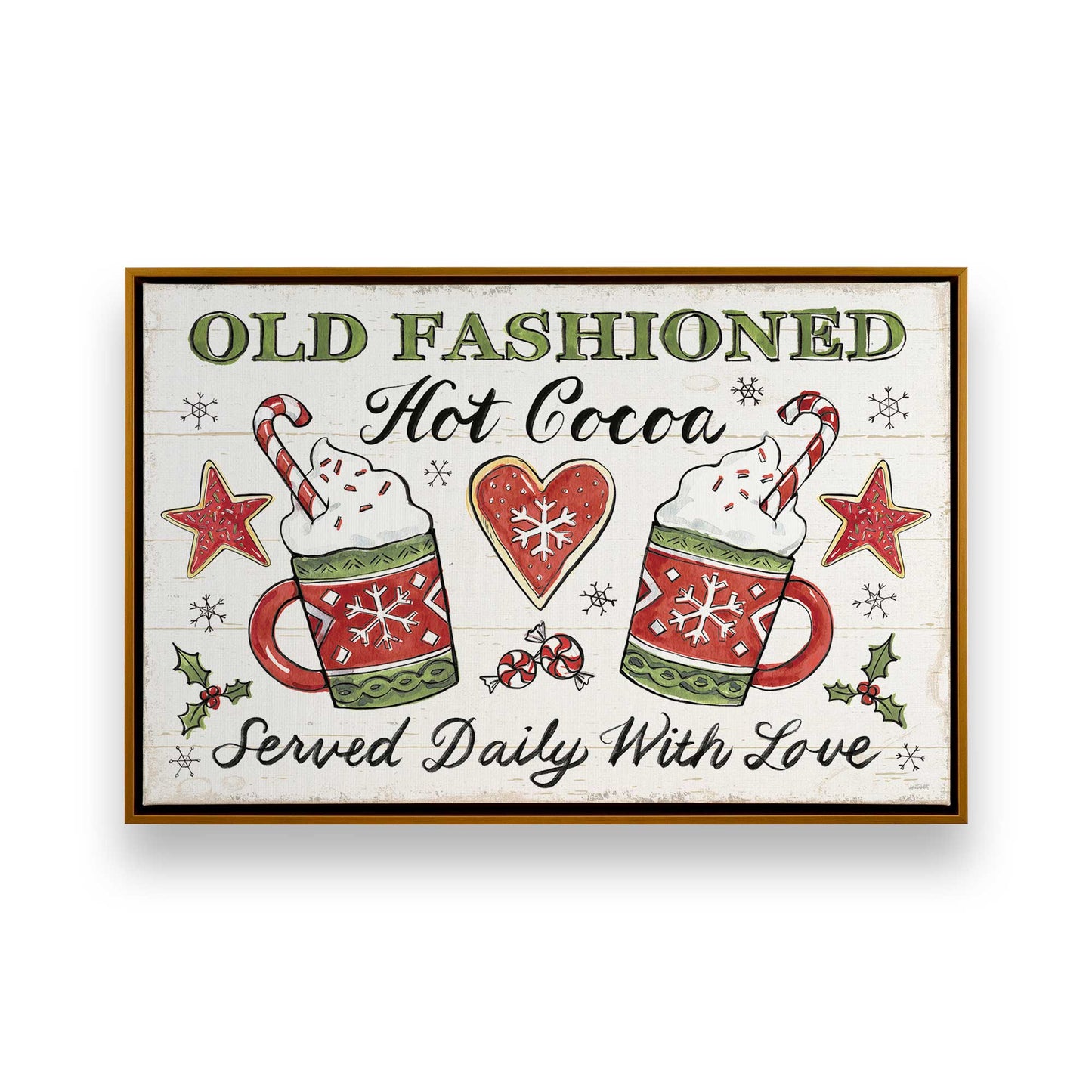 [Color:Polished Gold], Picture of art in a Polished Gold frame