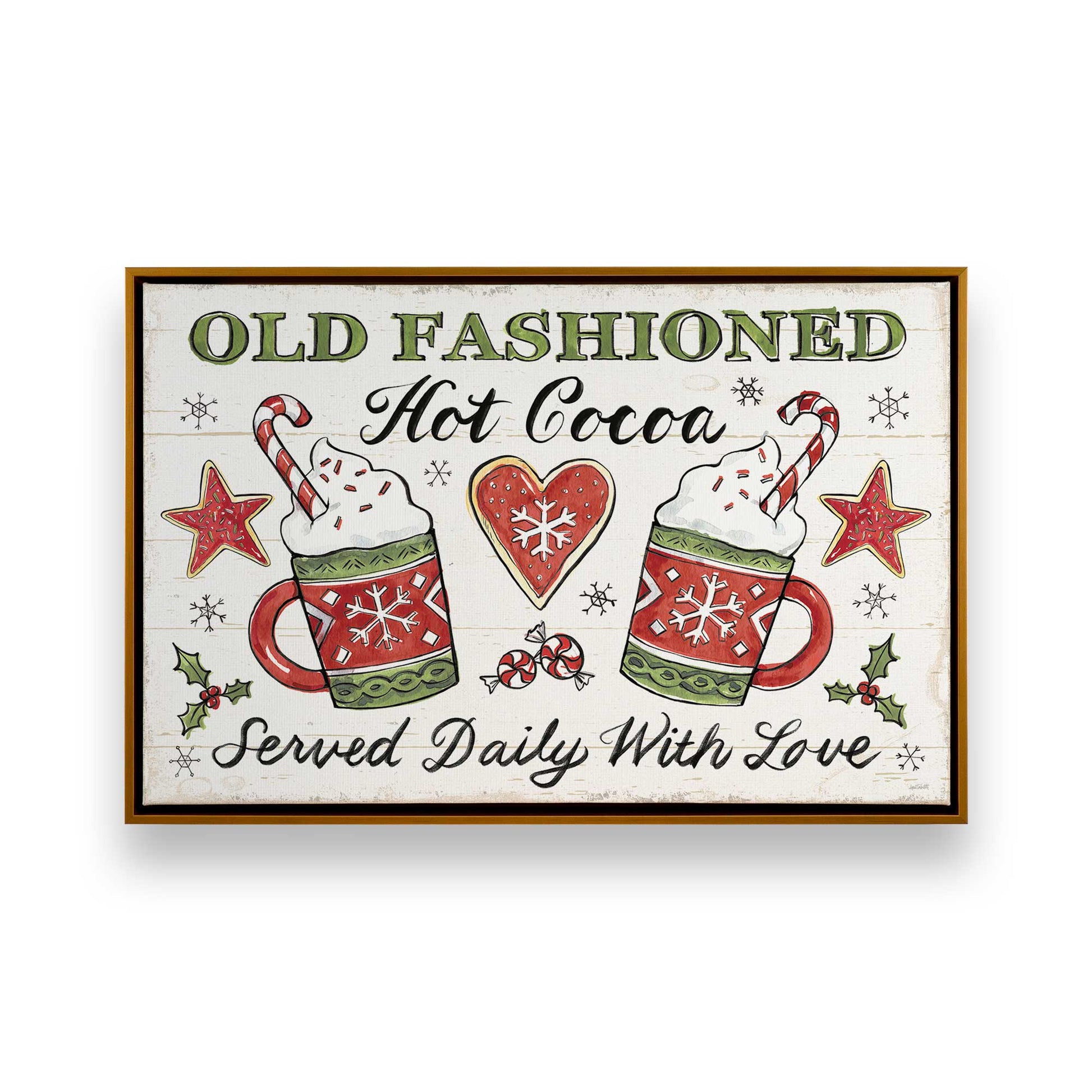 [Color:Polished Gold], Picture of art in a Polished Gold frame