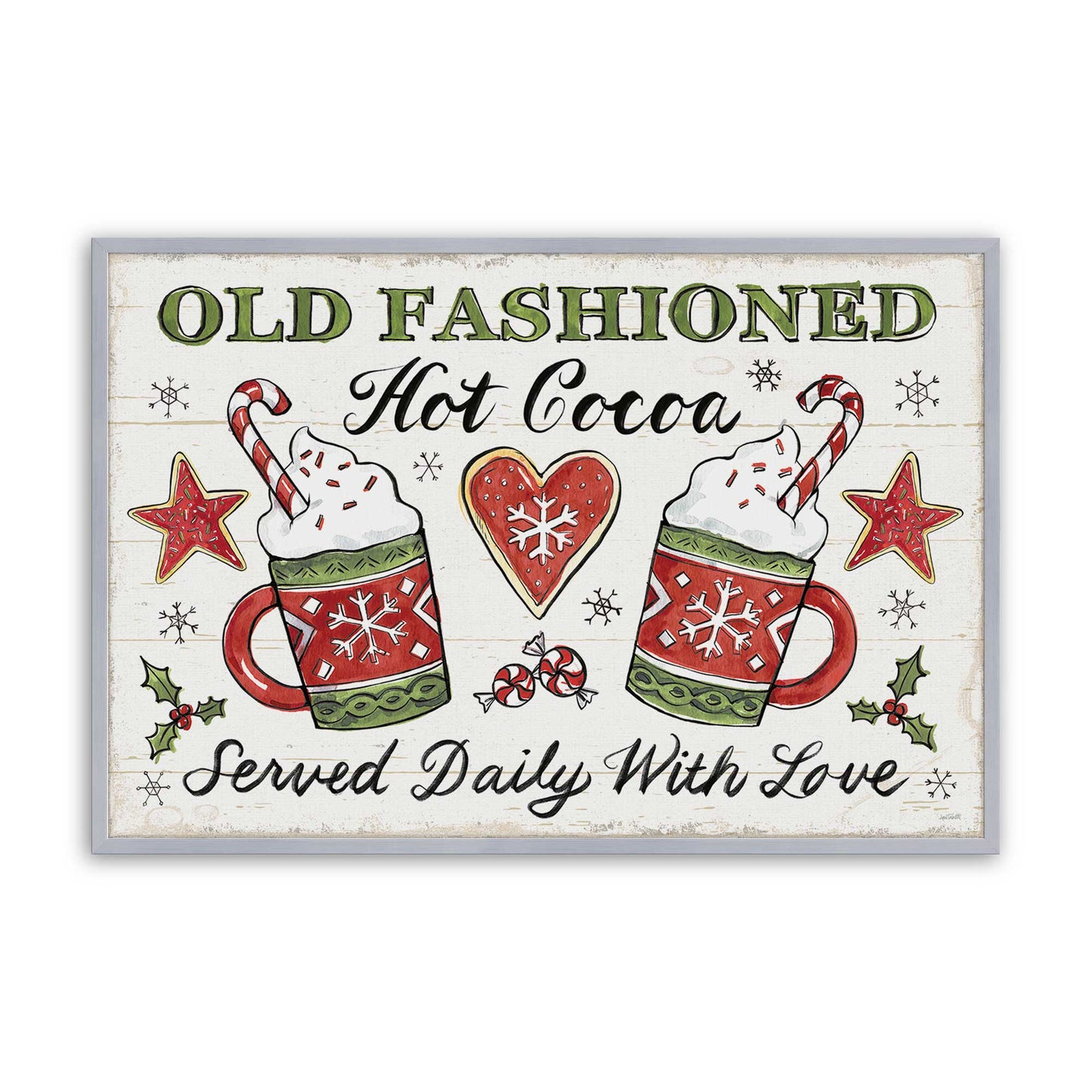 [Color:Polished Chrome], Picture of art in a Polished Chrome frame