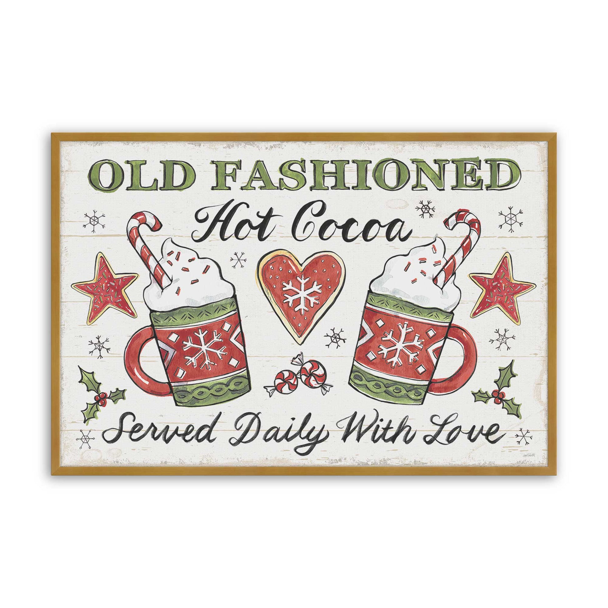 [Color:Polished Gold], Picture of art in a Polished Gold frame