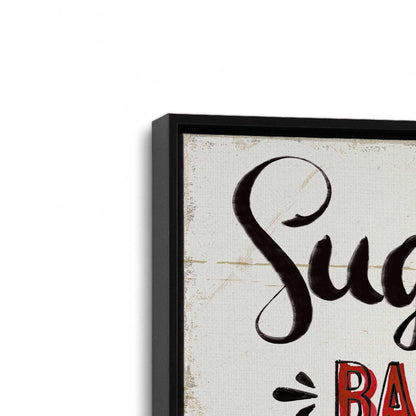 [Color:Satin Black], Picture of art in a Satin Black frame at an angle