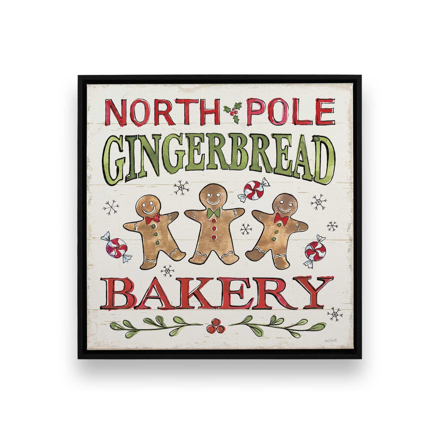 [Color:Satin Black], Picture of art in a Satin Black frame