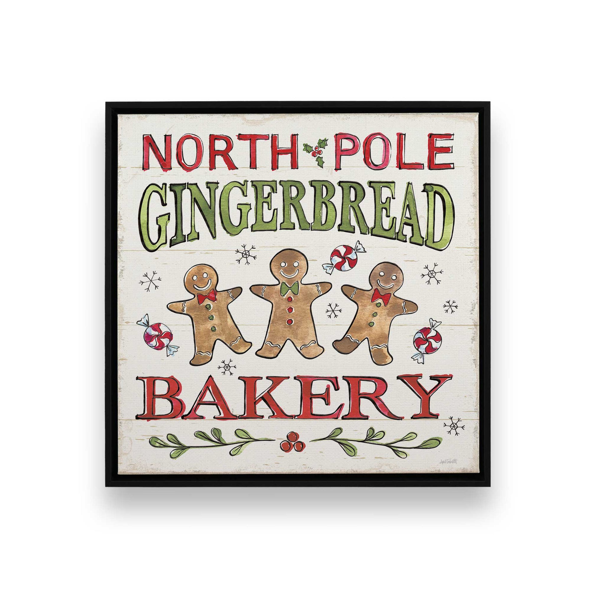 [Color:Satin Black], Picture of art in a Satin Black frame