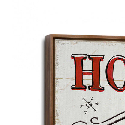 [Color:Walnut], Picture of art in a Walnut frame at an angle