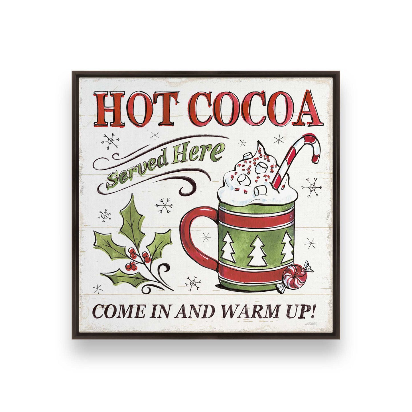 Santa’s Favorite Sugar Cookies, Set of 3 Canvas Prints