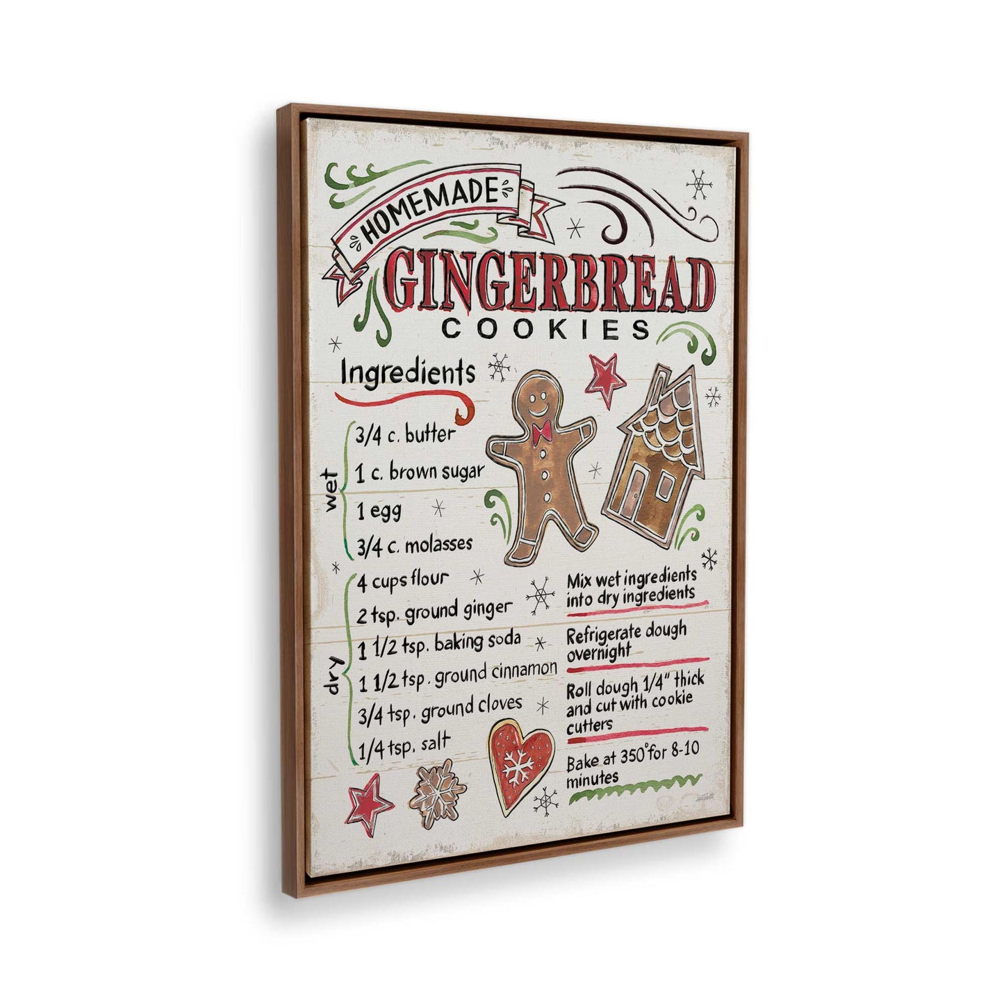 [Color:Walnut], Picture of the corner of the art