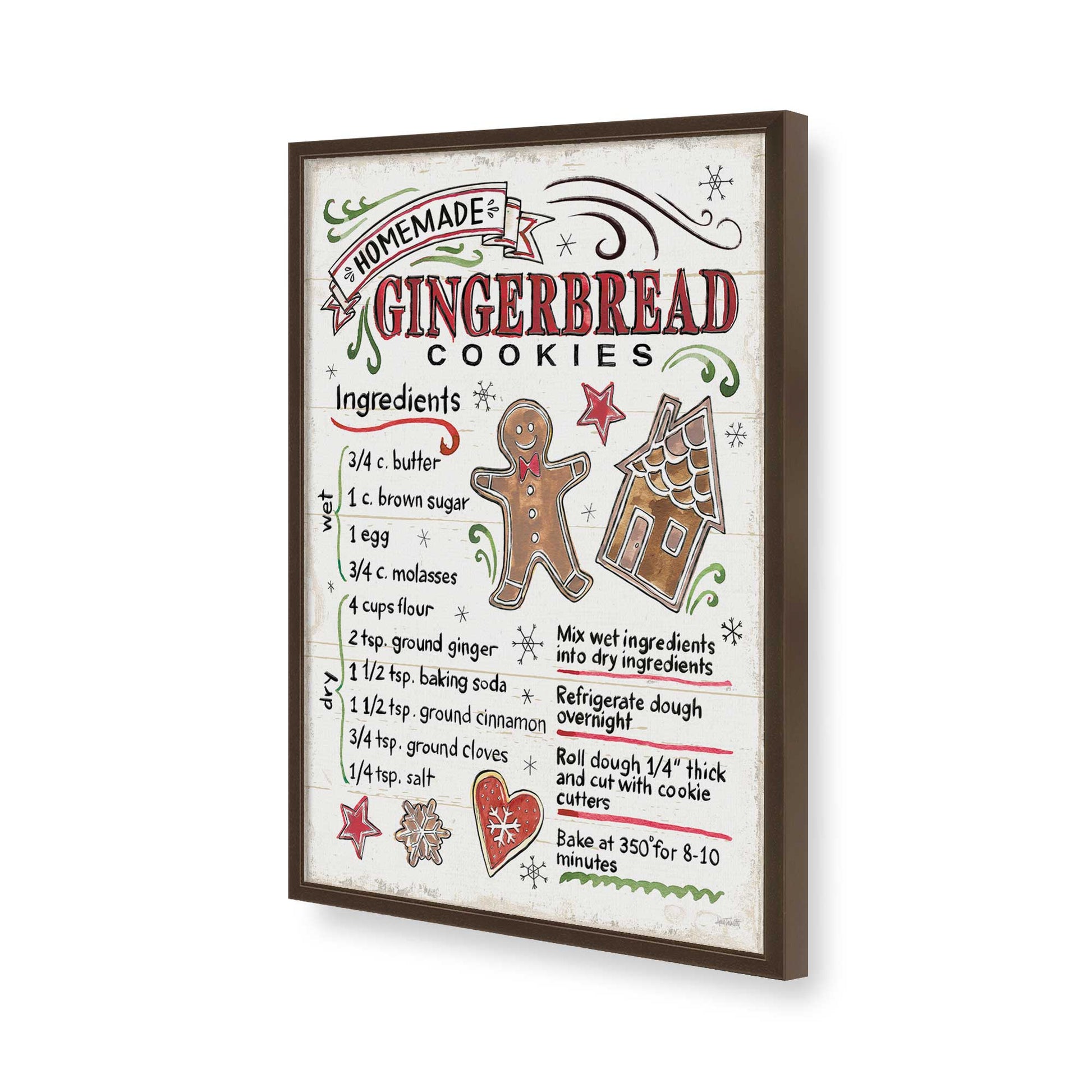 [Color:Belvinder Brown], Picture of art in a Belvinder Brown frame of the corner