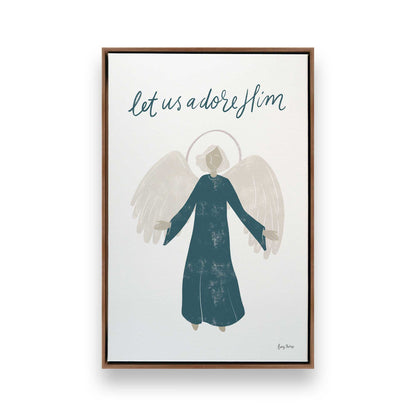 [Color:Walnut], Picture of art in a Walnut frame