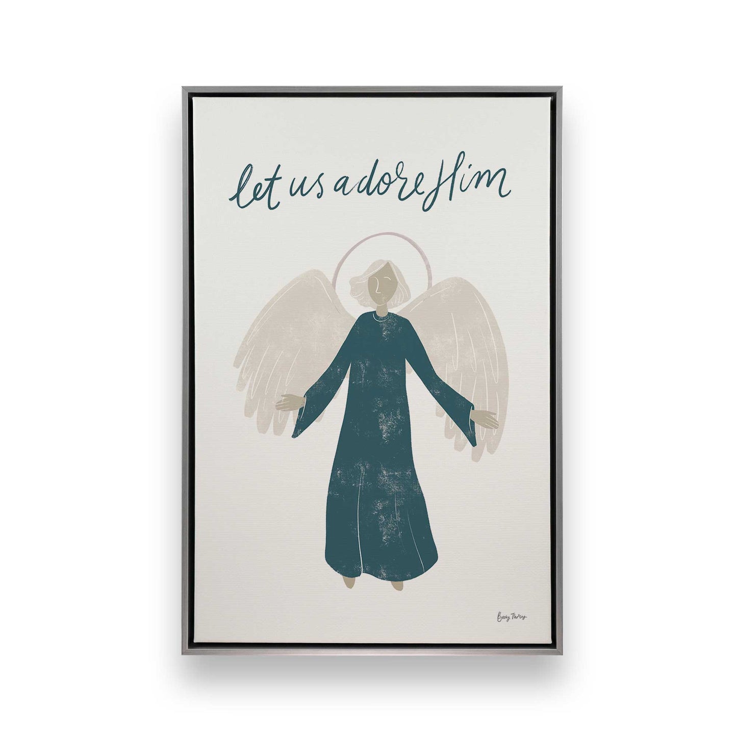 [Color:Polished Chrome], Picture of art in a Polished Chrome frame