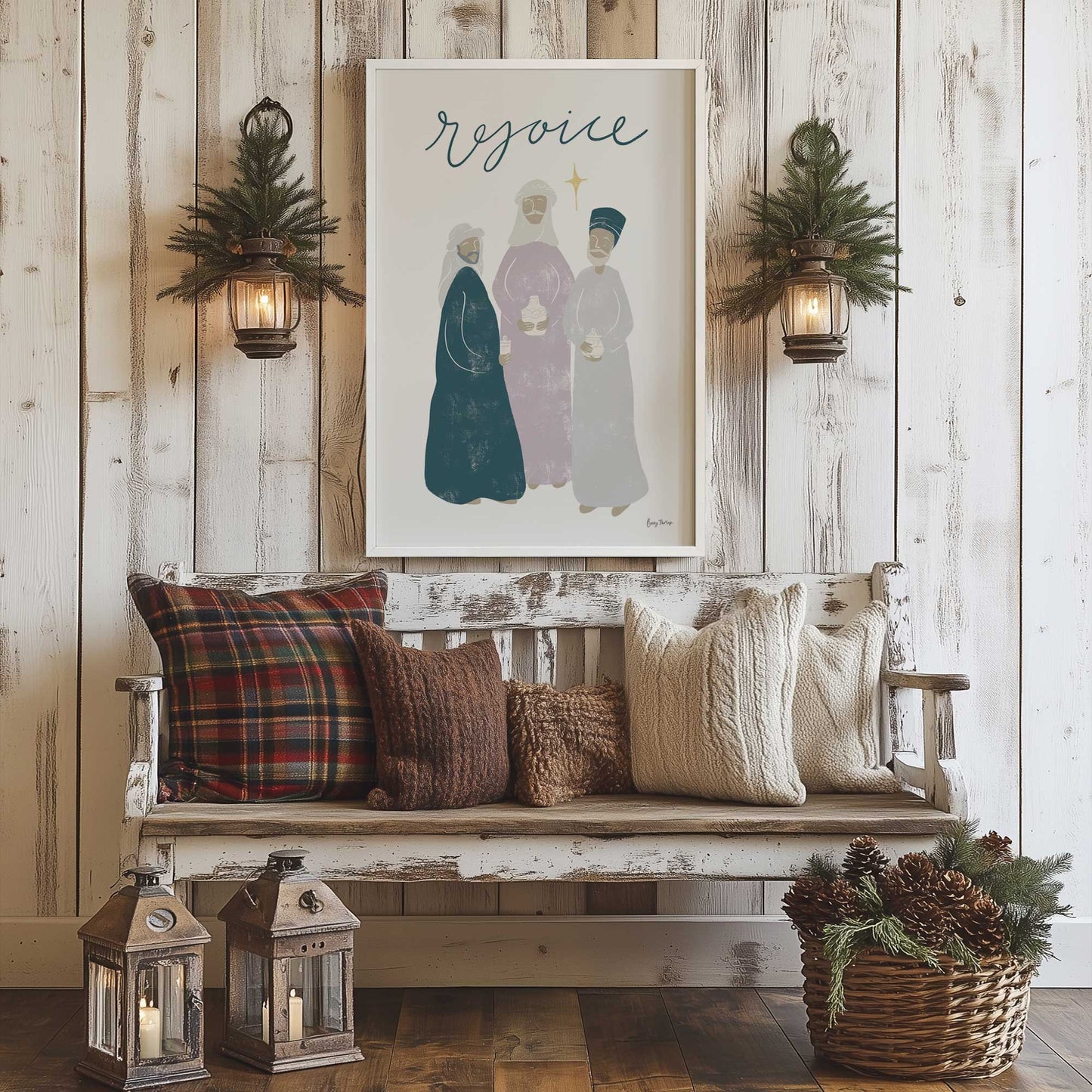 Picture of art in a room