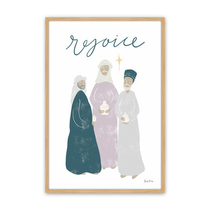 [Color:American Maple], Picture of art in a American Maple frame