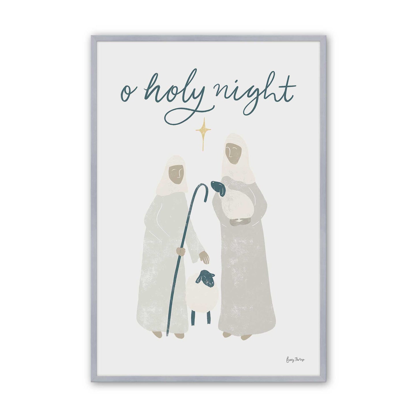 [Color:Polished Chrome], Picture of art in a Polished Chrome frame