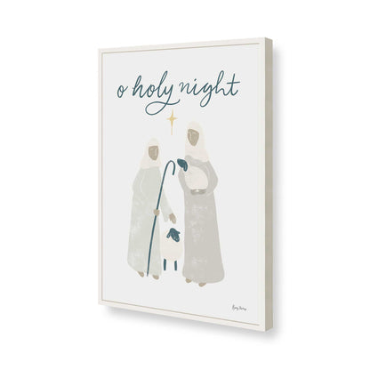 [Color:Opaque White], Picture of art in a Opaque White frame of the corner