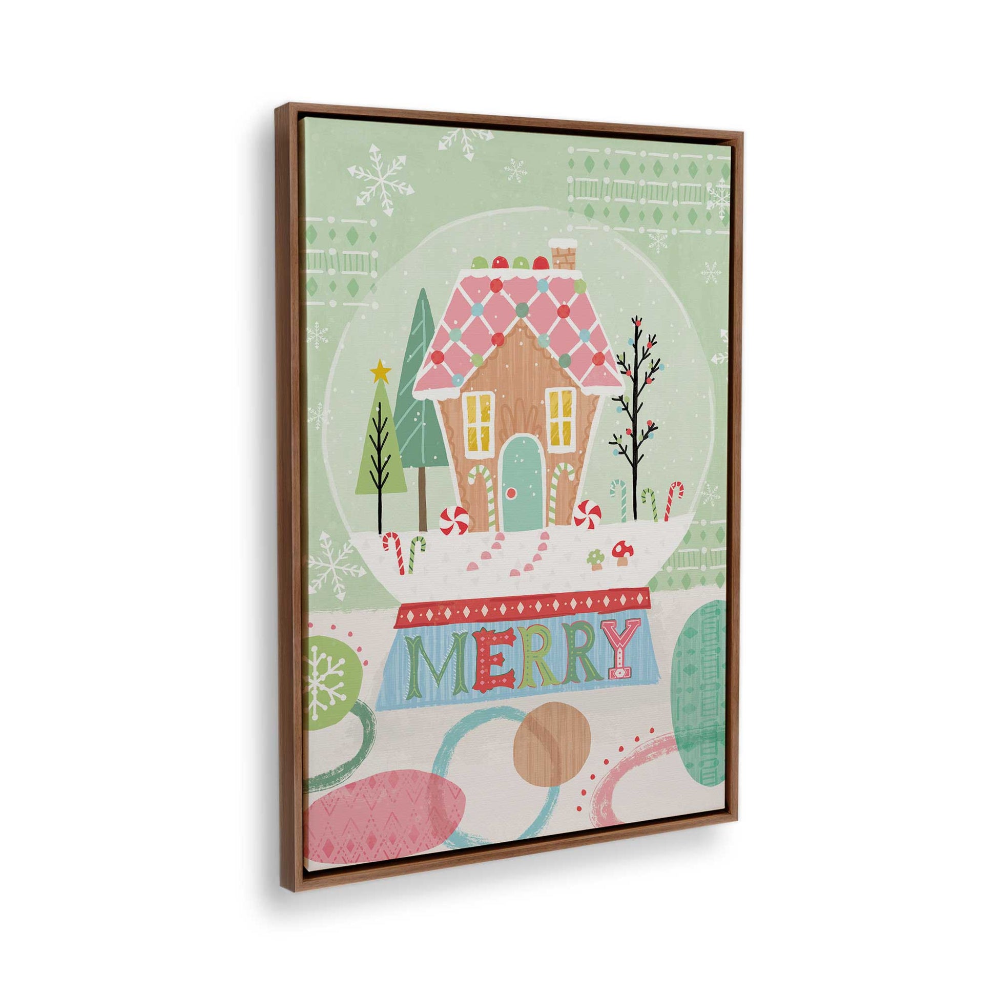 [Color:Walnut], Picture of the corner of the art