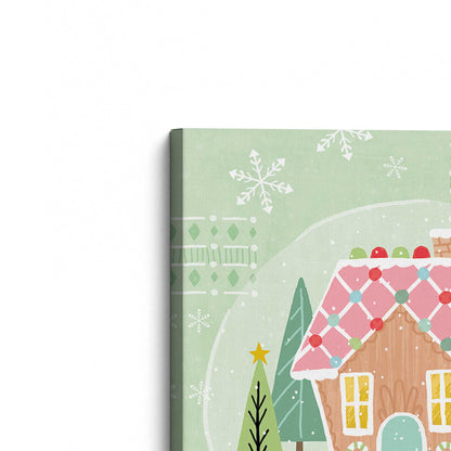 [Color:Stretched Canvas], Picture of the corner of the art