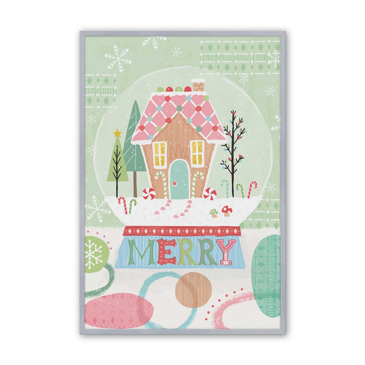 [Color:Polished Chrome], Picture of art in a Polished Chrome frame