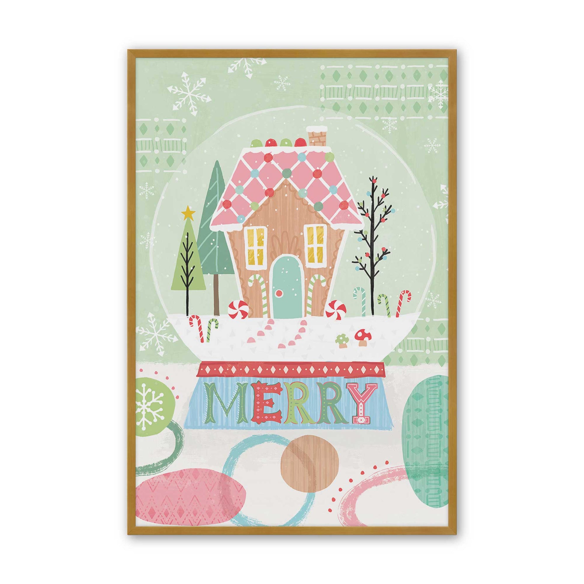 [Color:Polished Gold], Picture of art in a Polished Gold frame