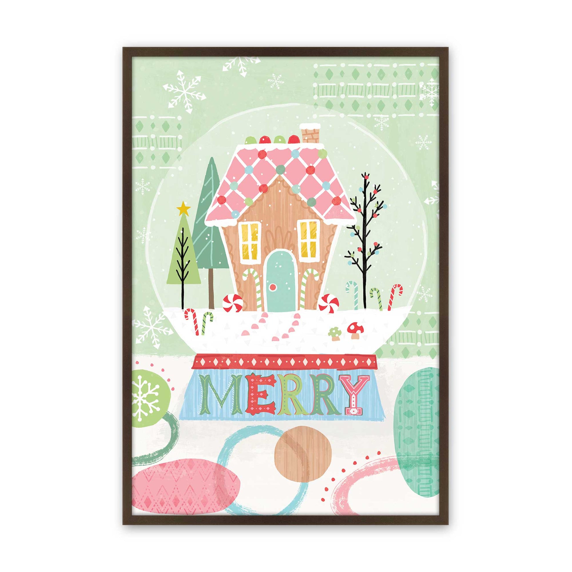 [Color:Belvinder Brown], Picture of art in a Belvinder Brown frame