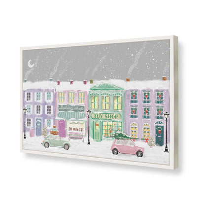 [Color:Opaque White], Picture of art in a Opaque White frame of the corner