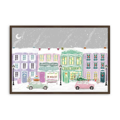 [Color:Belvinder Brown], Picture of art in a Belvinder Brown frame