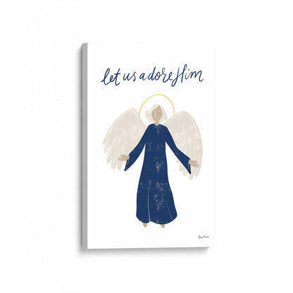 [Color:Stretched Canvas], Picture of art at an angle