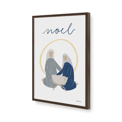 [Color:Belvinder Brown], Picture of art in a Belvinder Brown frame of the corner