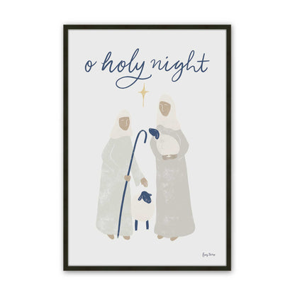 [Color:Satin Black], Picture of art in a Satin Black frame