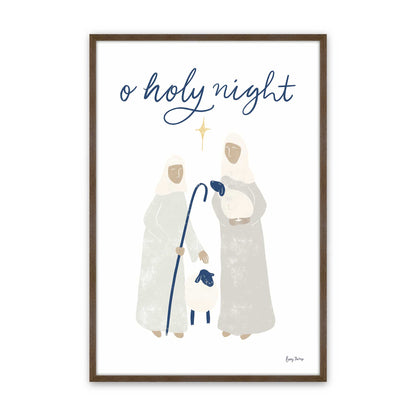 [Color:Walnut], Picture of art in a Walnut frame