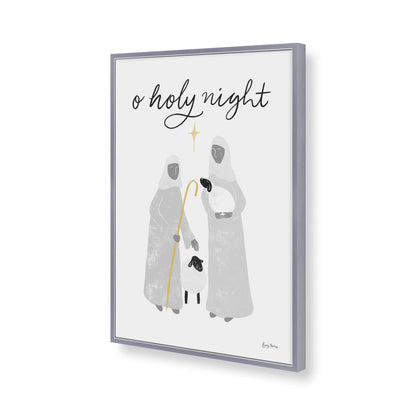 [Color:Polished Chrome], Picture of art in a Polished Chrome frame of the corner