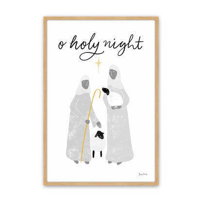 [Color:American Maple], Picture of art in a American Maple frame