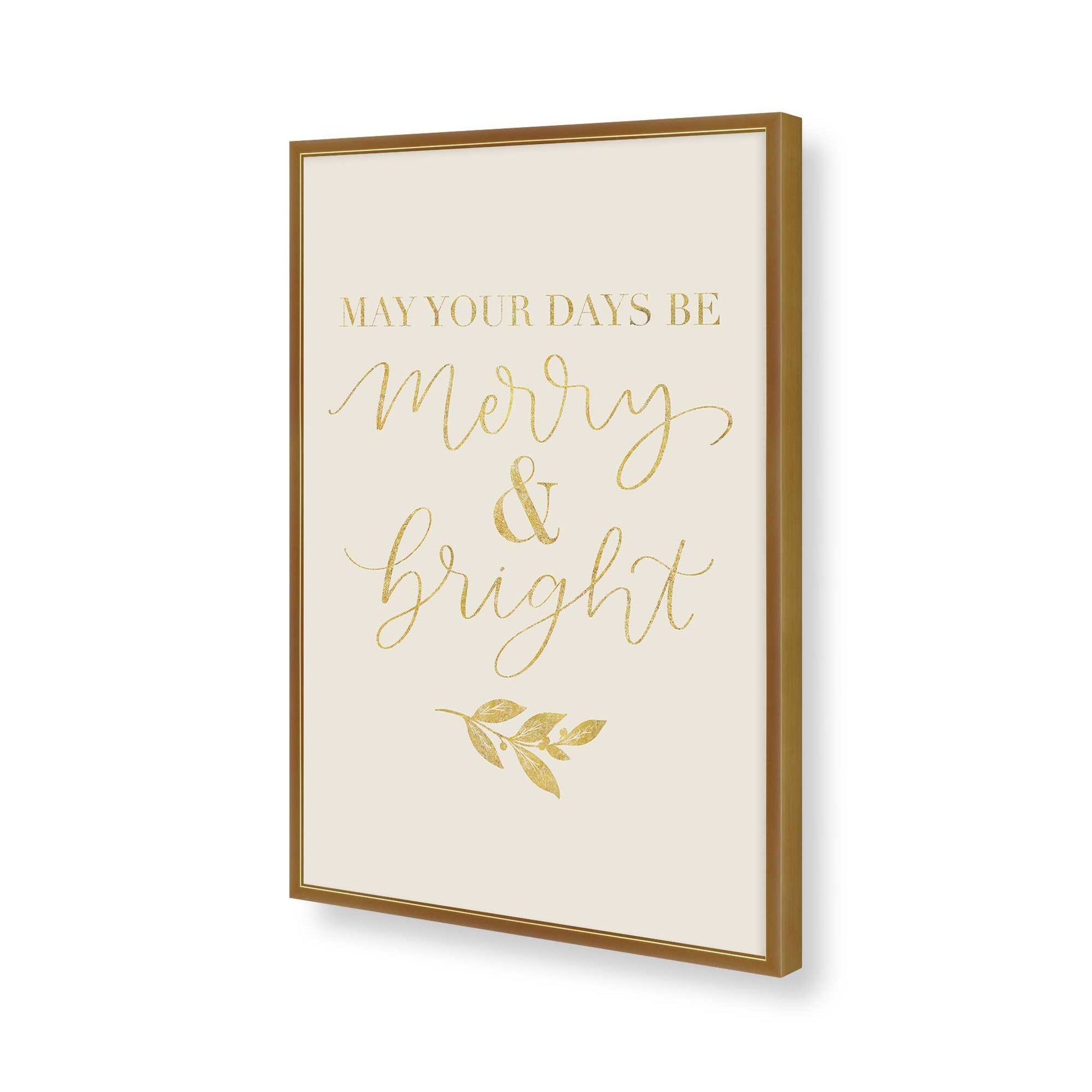 [Color:Polished Gold], Picture of art in a Polished Gold frame of the corner