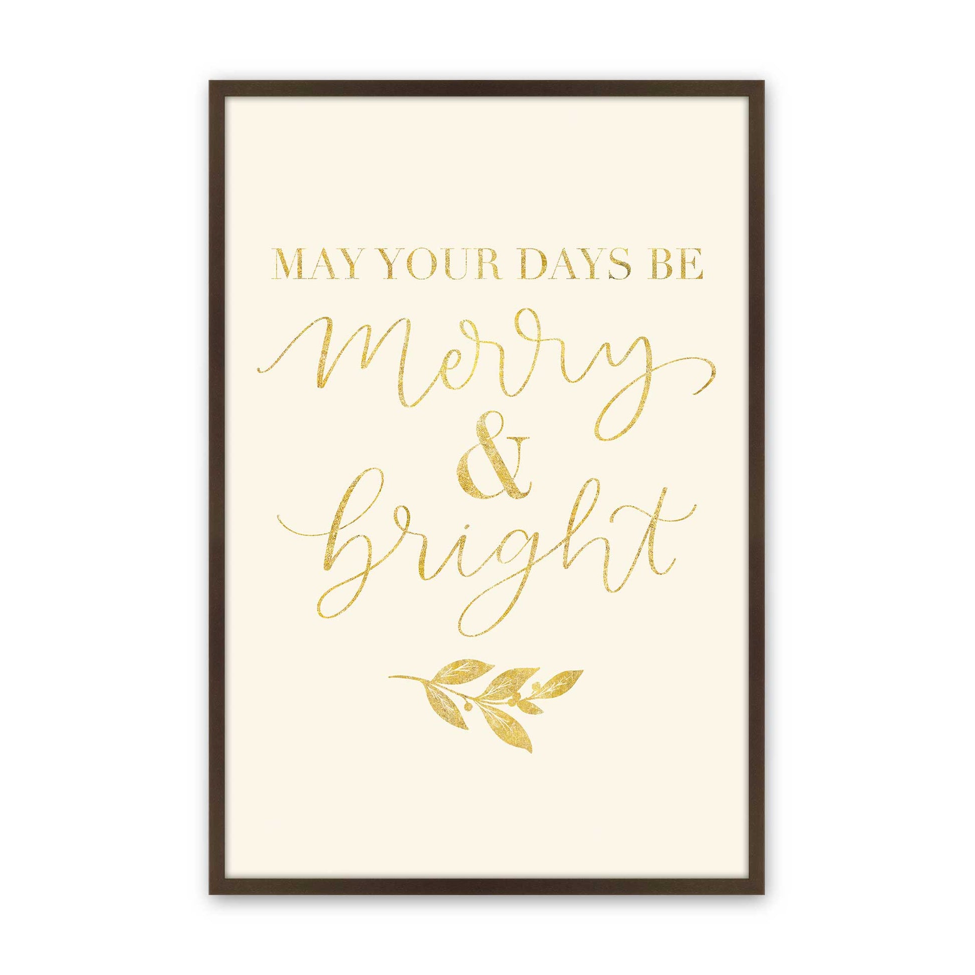 [Color:Brown], Picture of art in a Brown frame