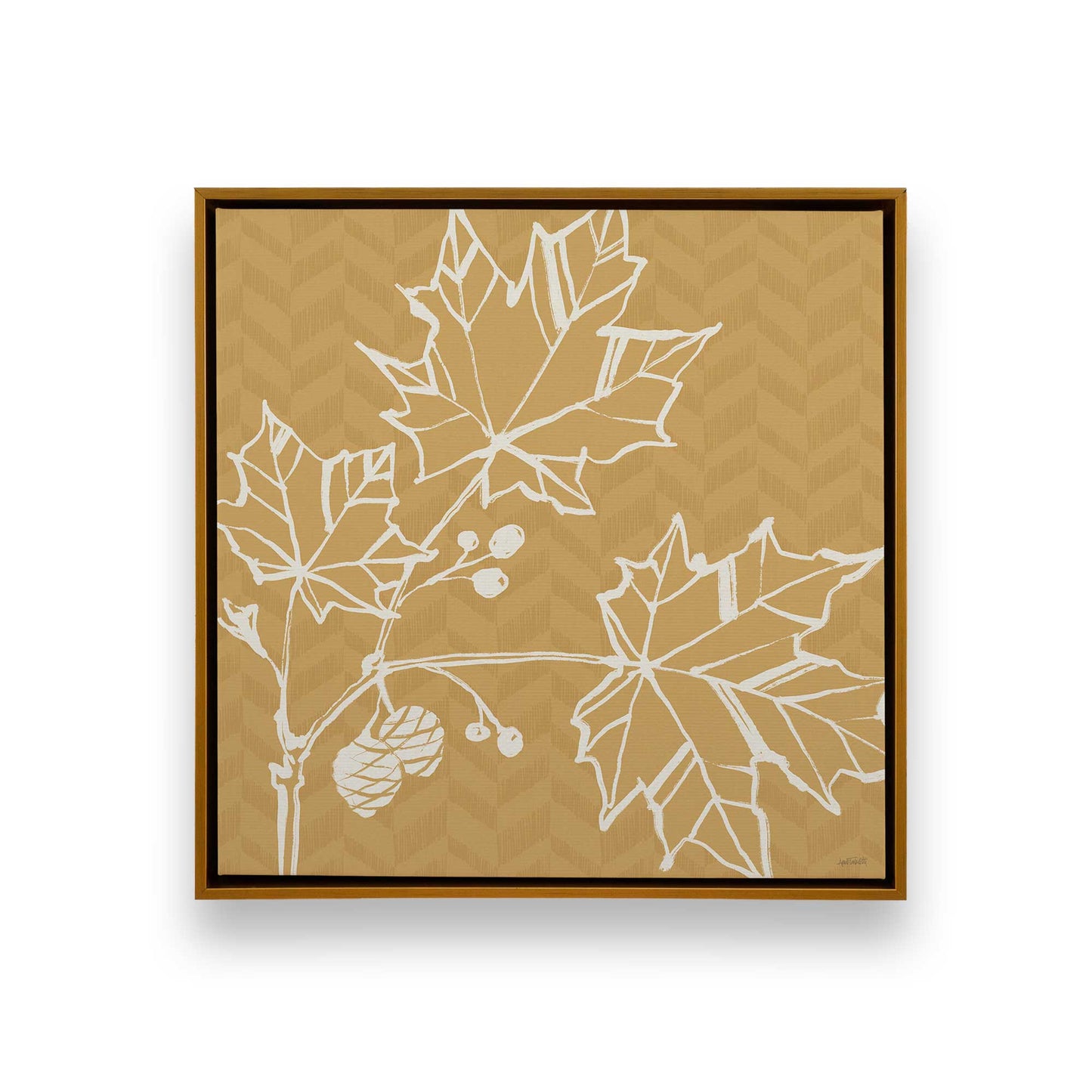 [Color:Polished Gold], Picture of art in a Polished Gold frame