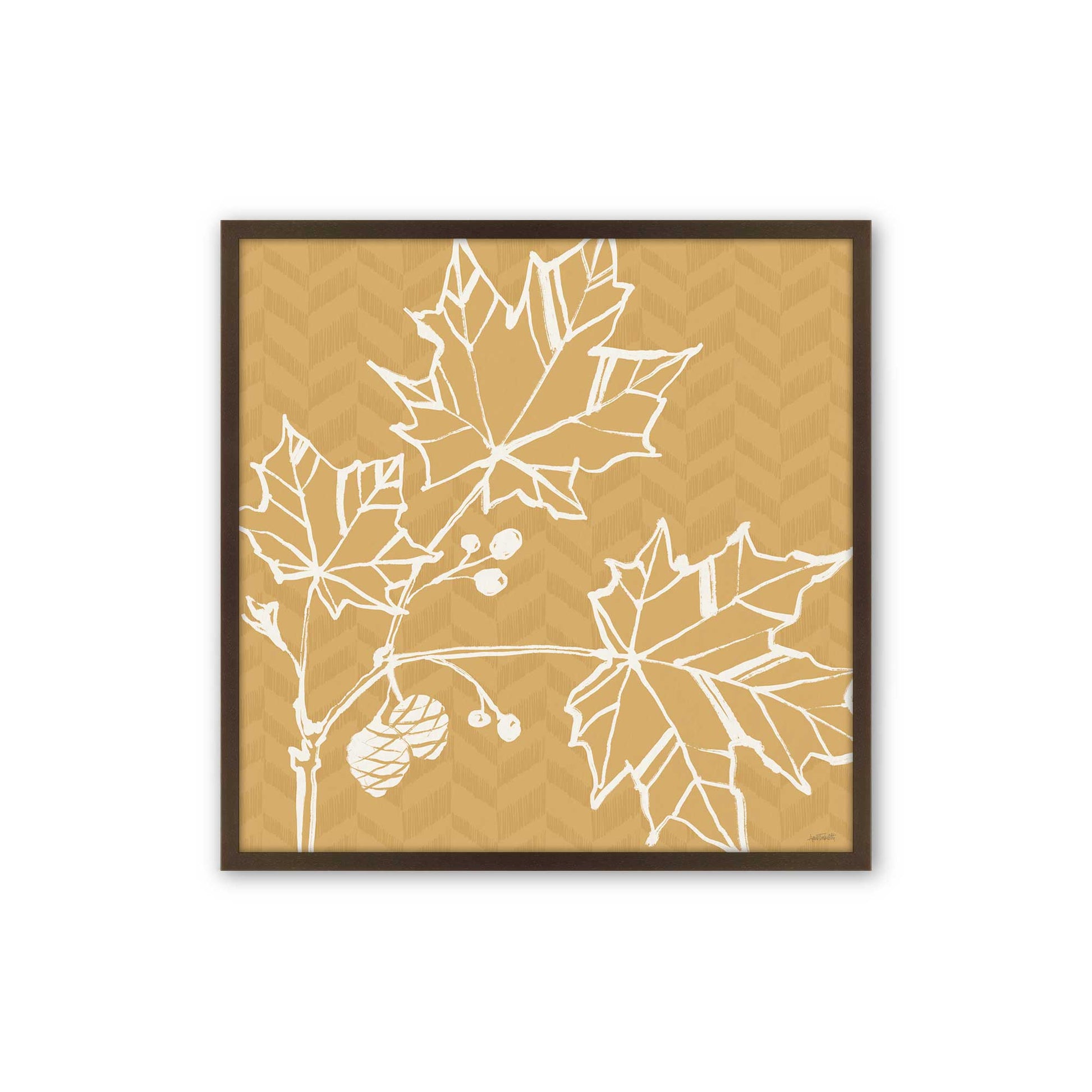 [Color:Espresso], Picture of art in a Espresso frame