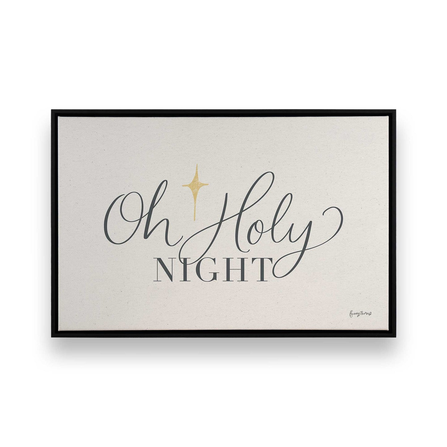 [Color:Satin Black], Picture of art in a Satin Black frame