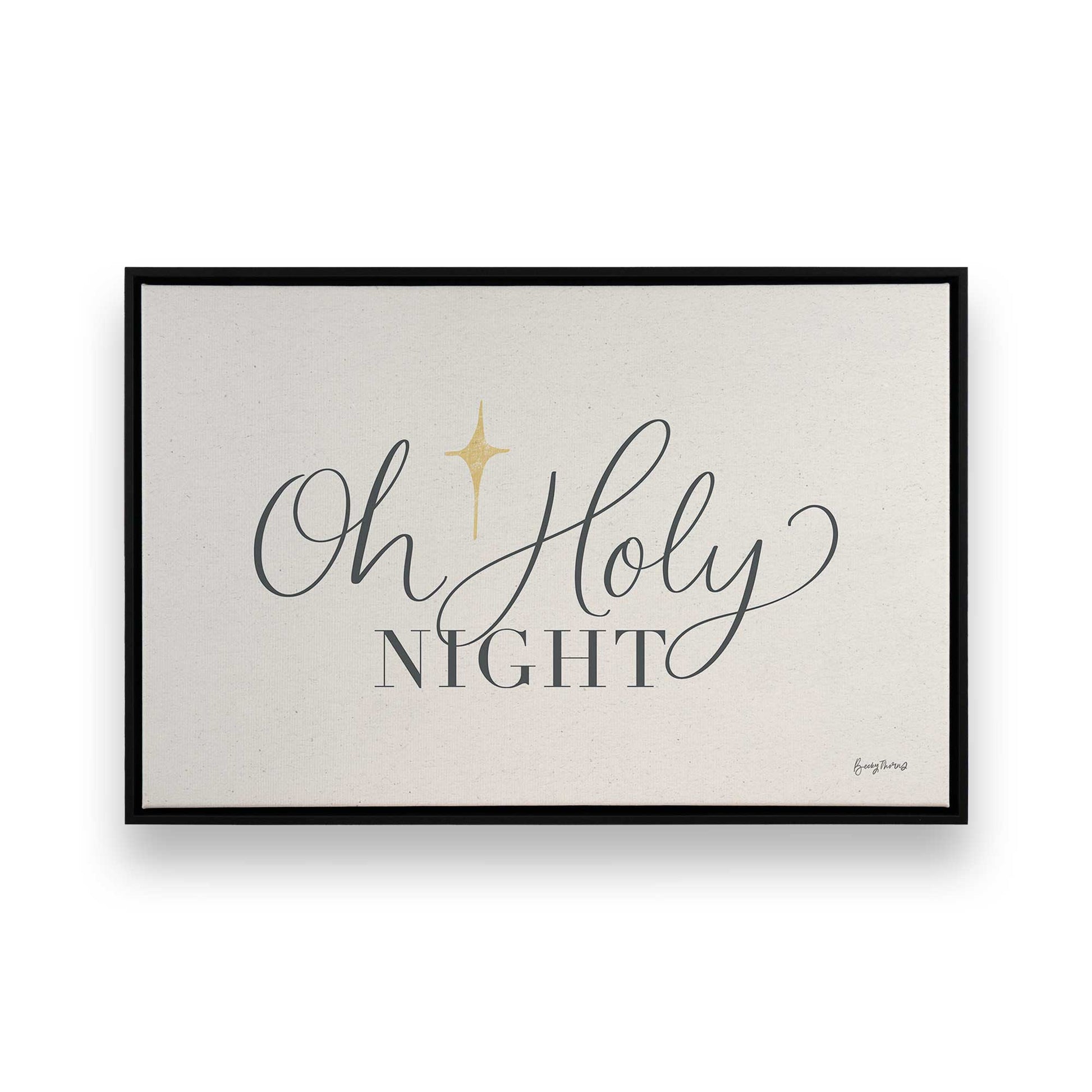 [Color:Satin Black], Picture of art in a Satin Black frame