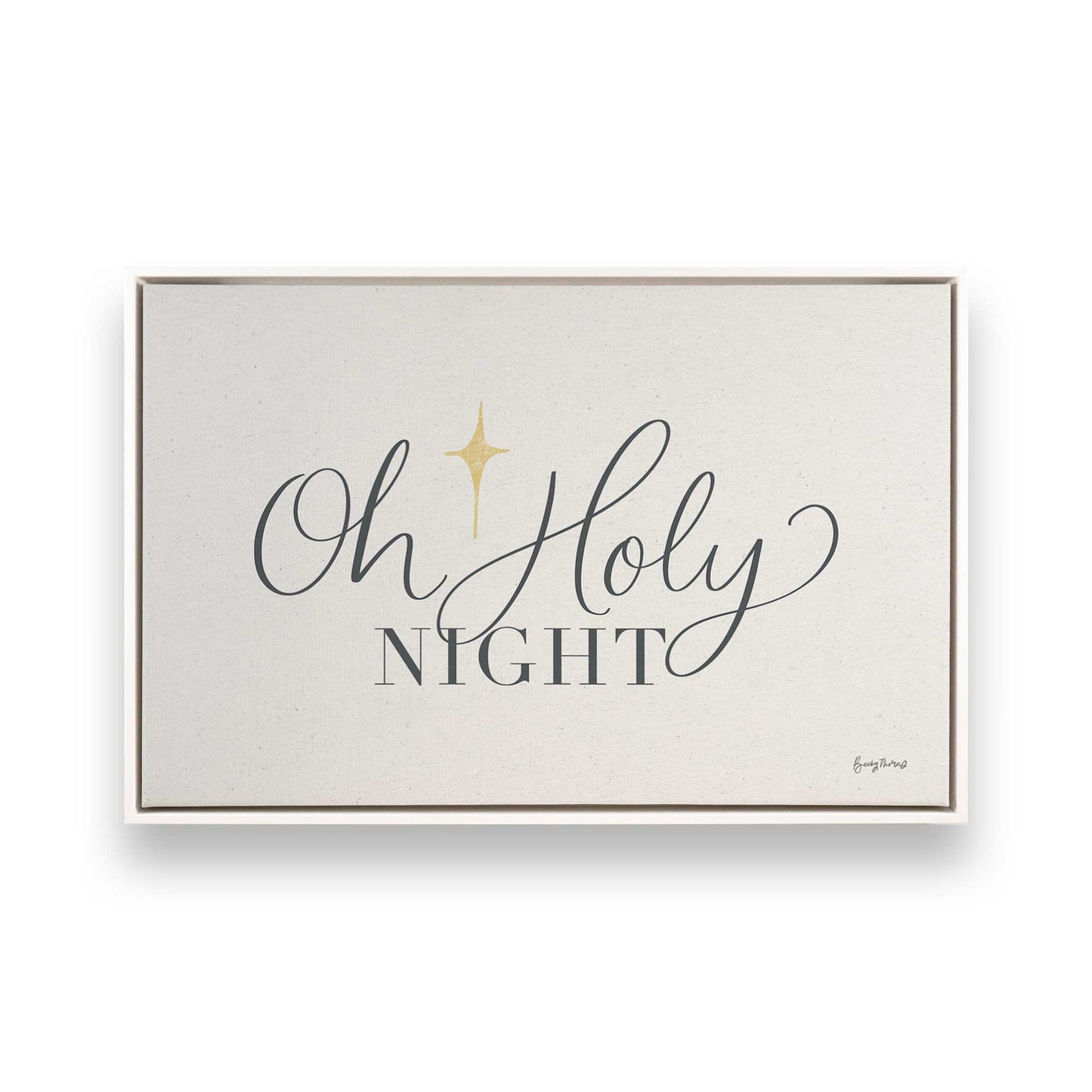 [Color:Opaque White], Picture of art in a White frame